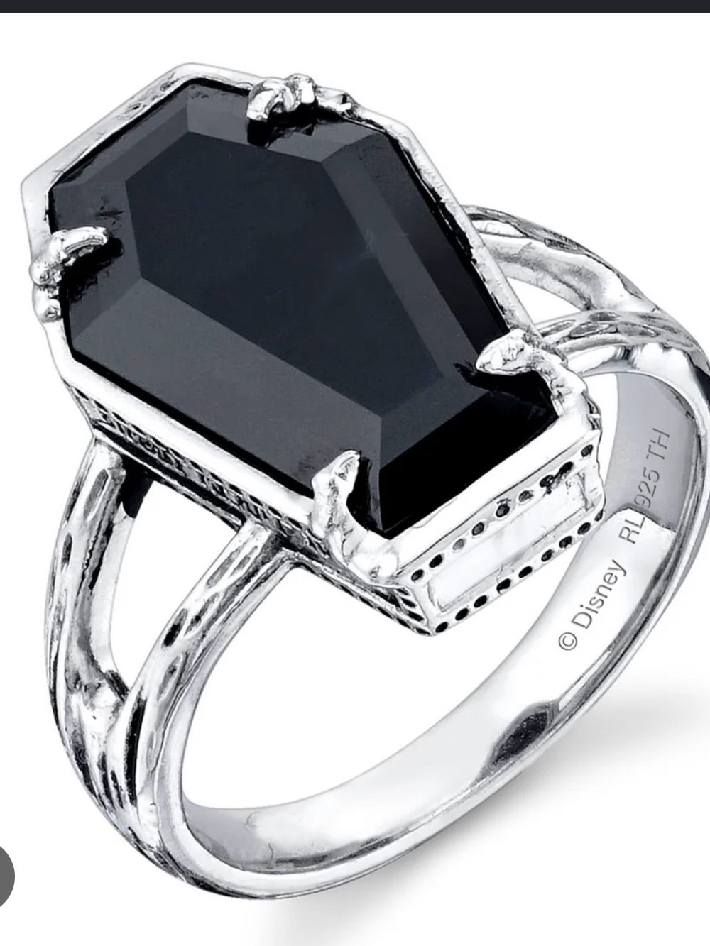 Rocklove Nighmare Before Christmas Coffin Ring